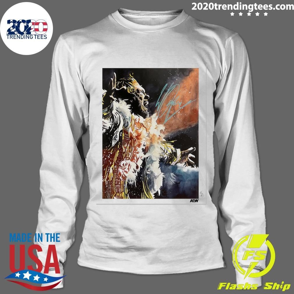 Will Ospreay Autographed Rob Schamberger Art Signature Shirt