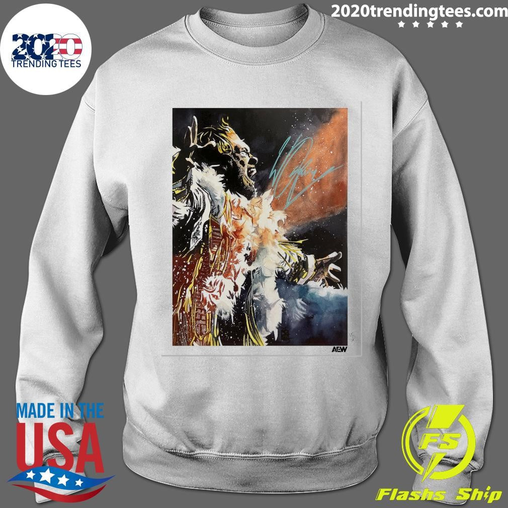 Will Ospreay Autographed Rob Schamberger Art Signature Shirt