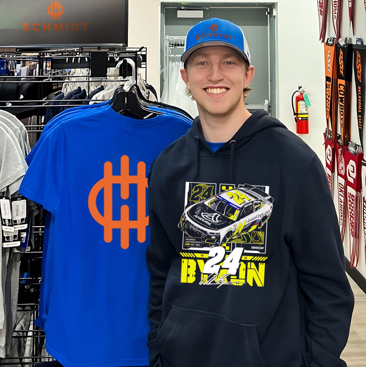 William Byron Hendrick Motorsports 24 Anduril Industries shirt