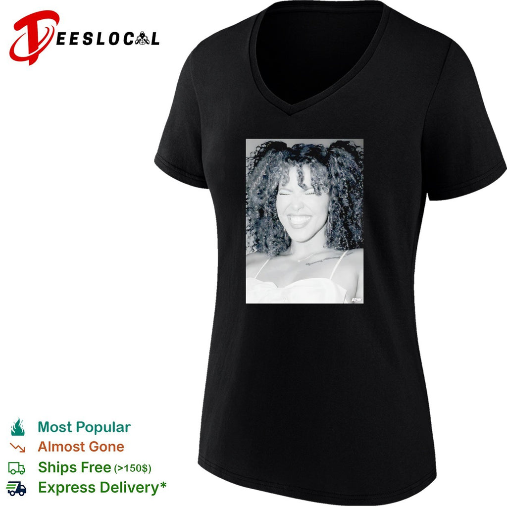 Willow Nightingale smiling portrait shirt