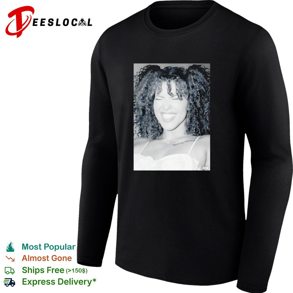 Willow Nightingale smiling portrait shirt