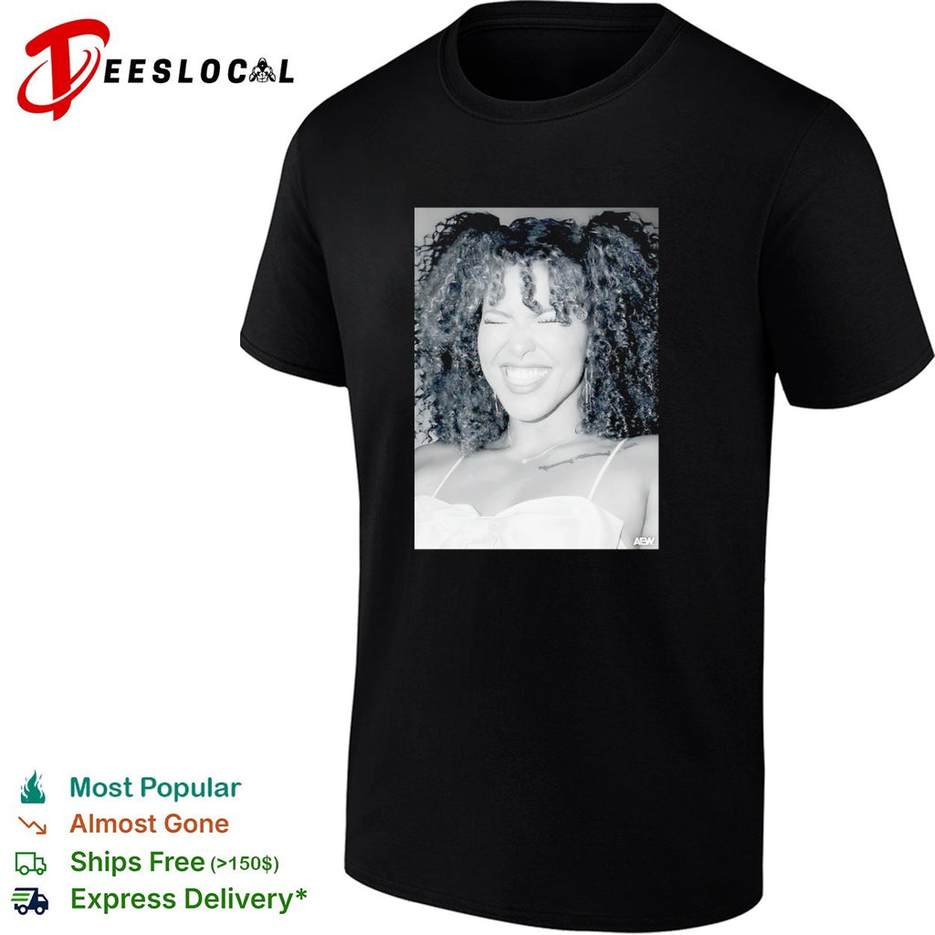 Willow Nightingale smiling portrait shirt