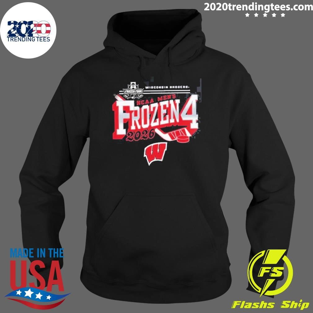 Wisconsin Badgers Men’s Hockey 2026 NCAA Frozen Four Vegas Shirt