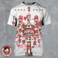 Wisconsin Badgers Women’s Ice Hockey 2026 National Champions All Over Print Shirt