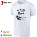 Wishin I was fishin’ alone shirt