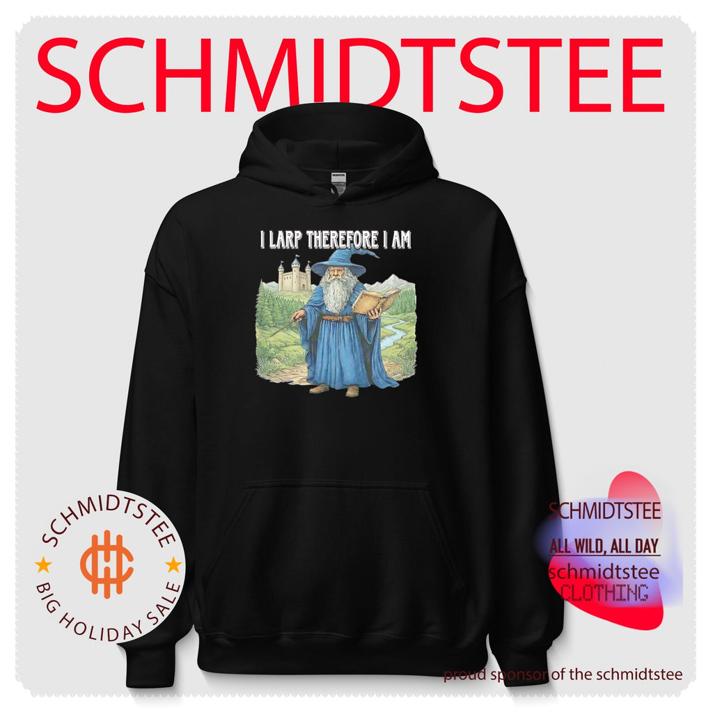 Wizard I larp therefore I am shirt