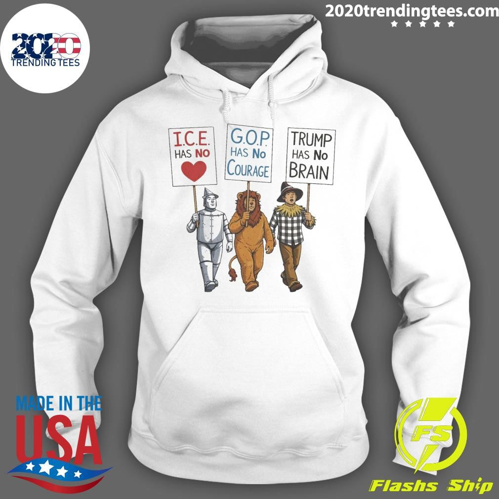 Wizard Of Oz Protestors No Heart No Courage No Brain No Kings Shirt