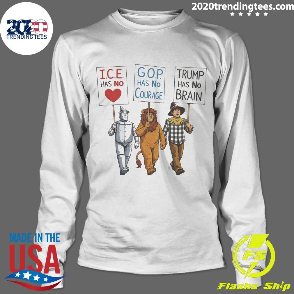 Wizard Of Oz Protestors No Heart No Courage No Brain No Kings Shirt