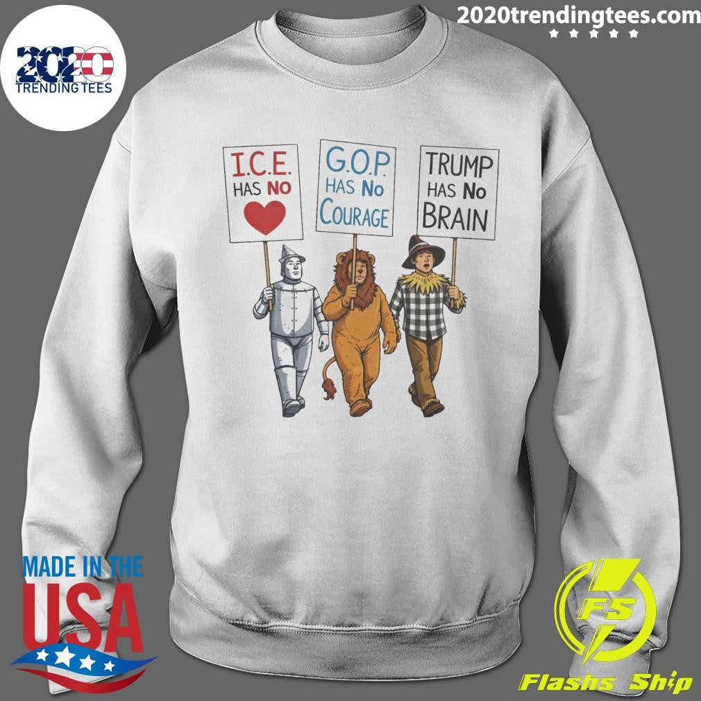 Wizard Of Oz Protestors No Heart No Courage No Brain No Kings Shirt