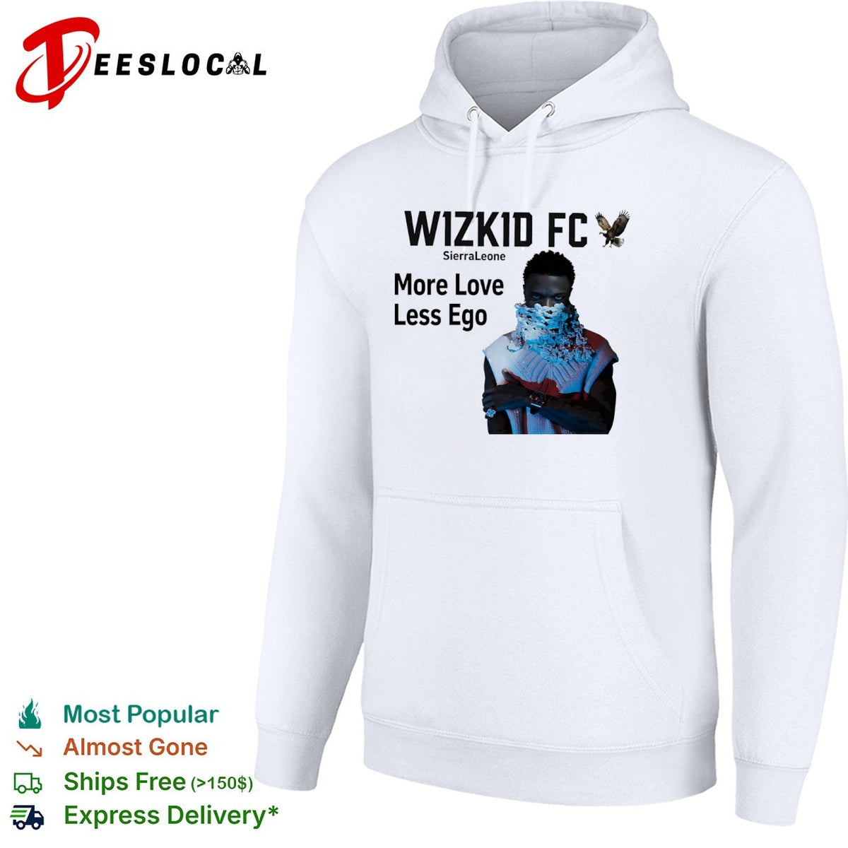 Wizkid FC Sierra Leone More Love Less Ego shirt