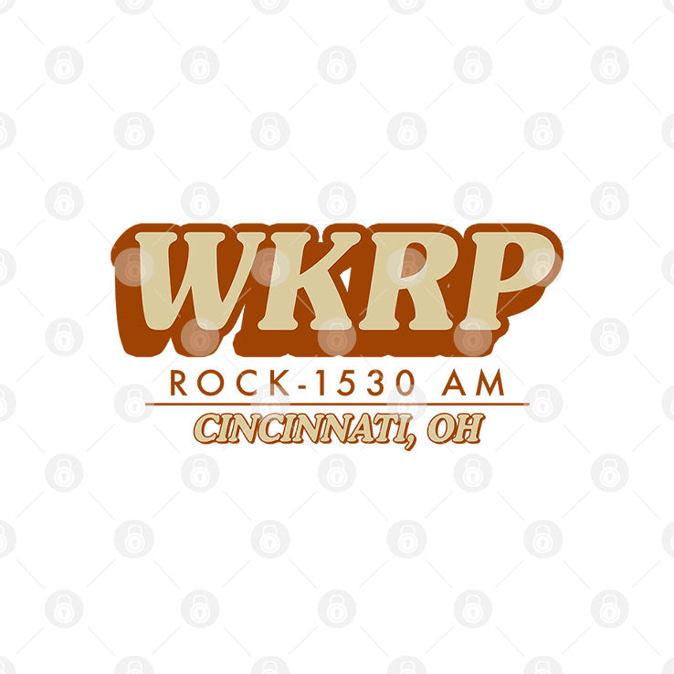 Wkrp Rock 1530 Am Cincinnati Oh T Shirt