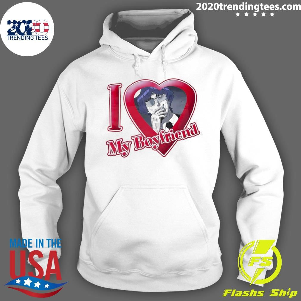 Wolf Keum I Love My Boyfriend Shirt