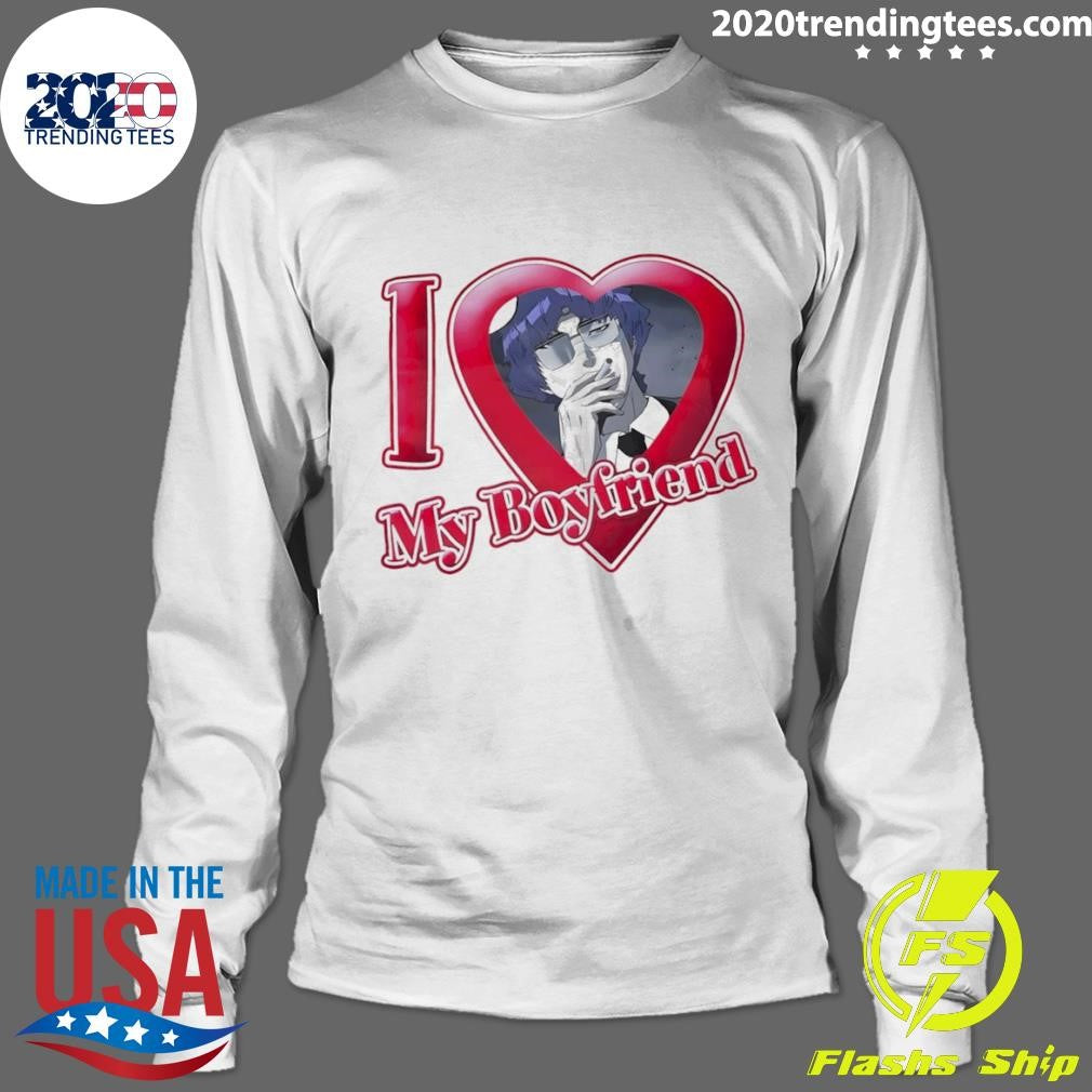 Wolf Keum I Love My Boyfriend Shirt