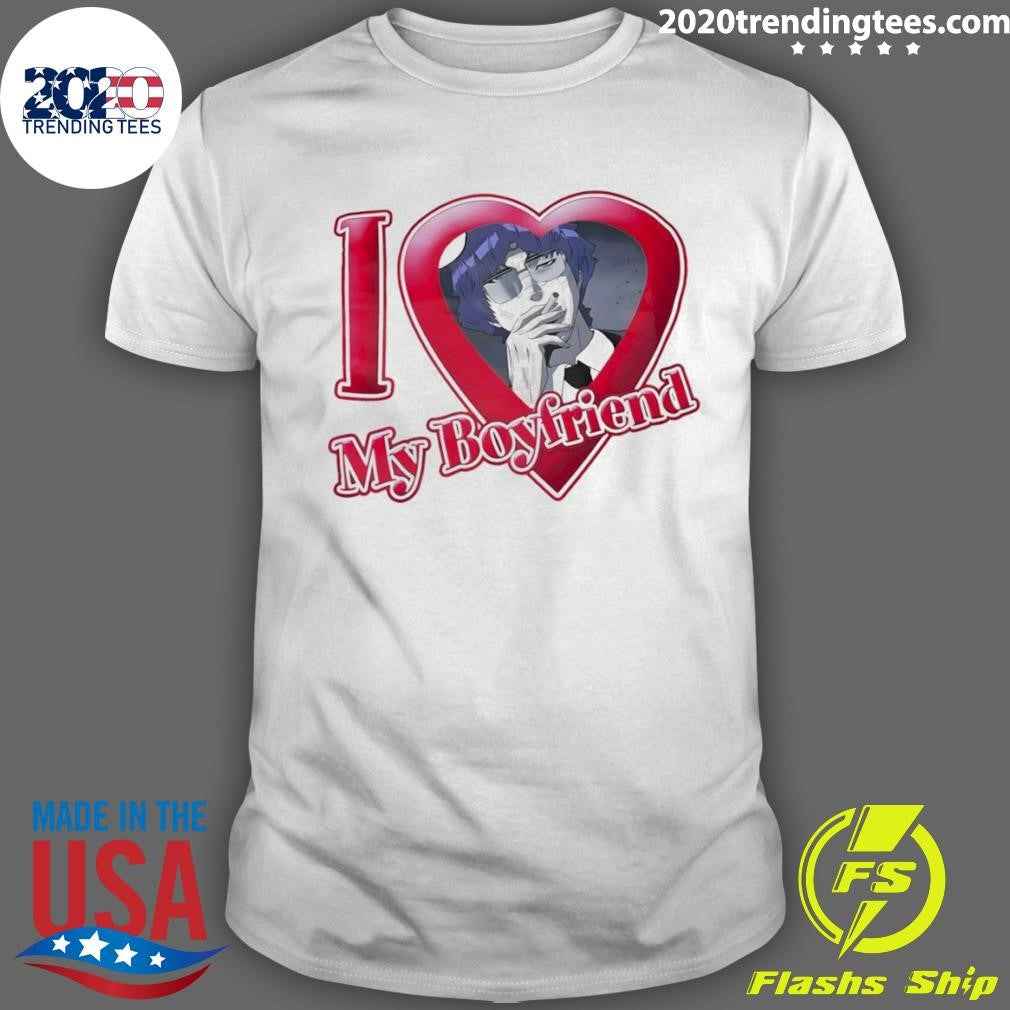 Wolf Keum I Love My Boyfriend Shirt