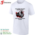 Wolf keep chasing your goals whether you are alone broken tired or scared keep going shirt
