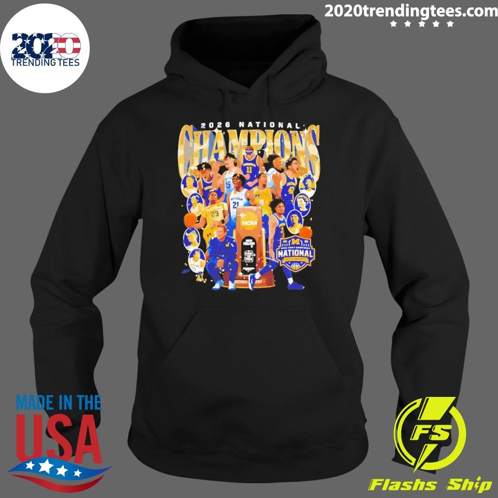 Wolverines 2026 National Champions Ncaa College Basketball Fan Shirt