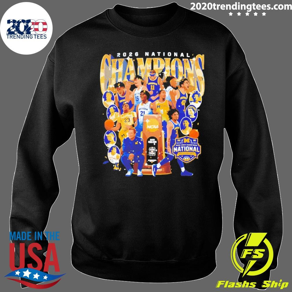 Wolverines 2026 National Champions Ncaa College Basketball Fan Shirt
