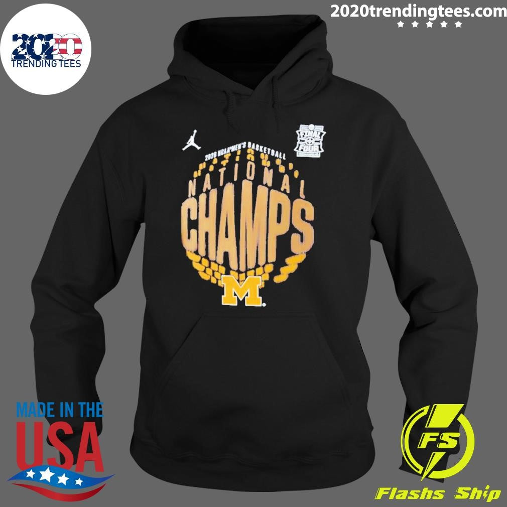 Wolverines 2026 Ncaa Men’s Basketball National Champions Locker Room Shirt