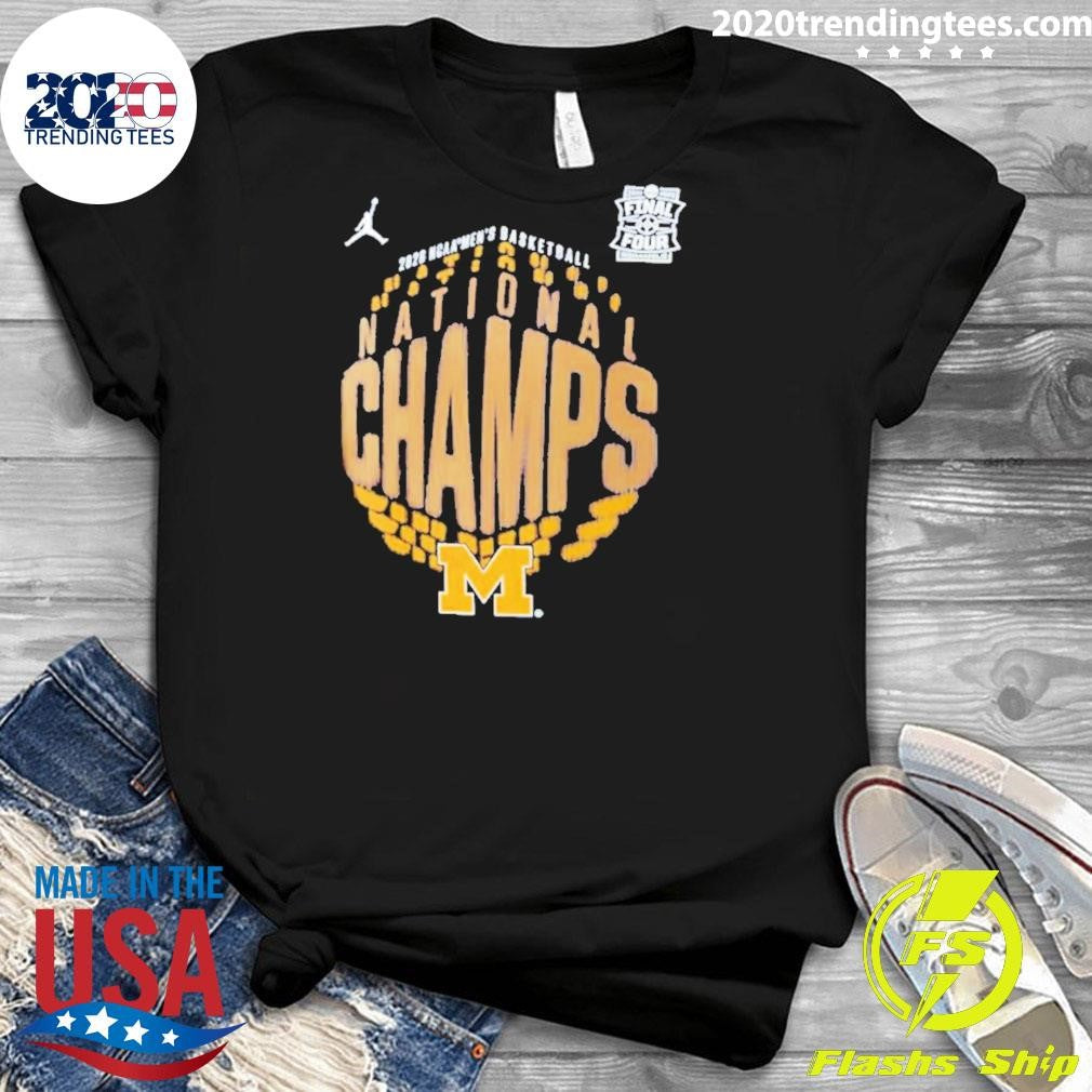 Wolverines 2026 Ncaa Men’s Basketball National Champions Locker Room Shirt