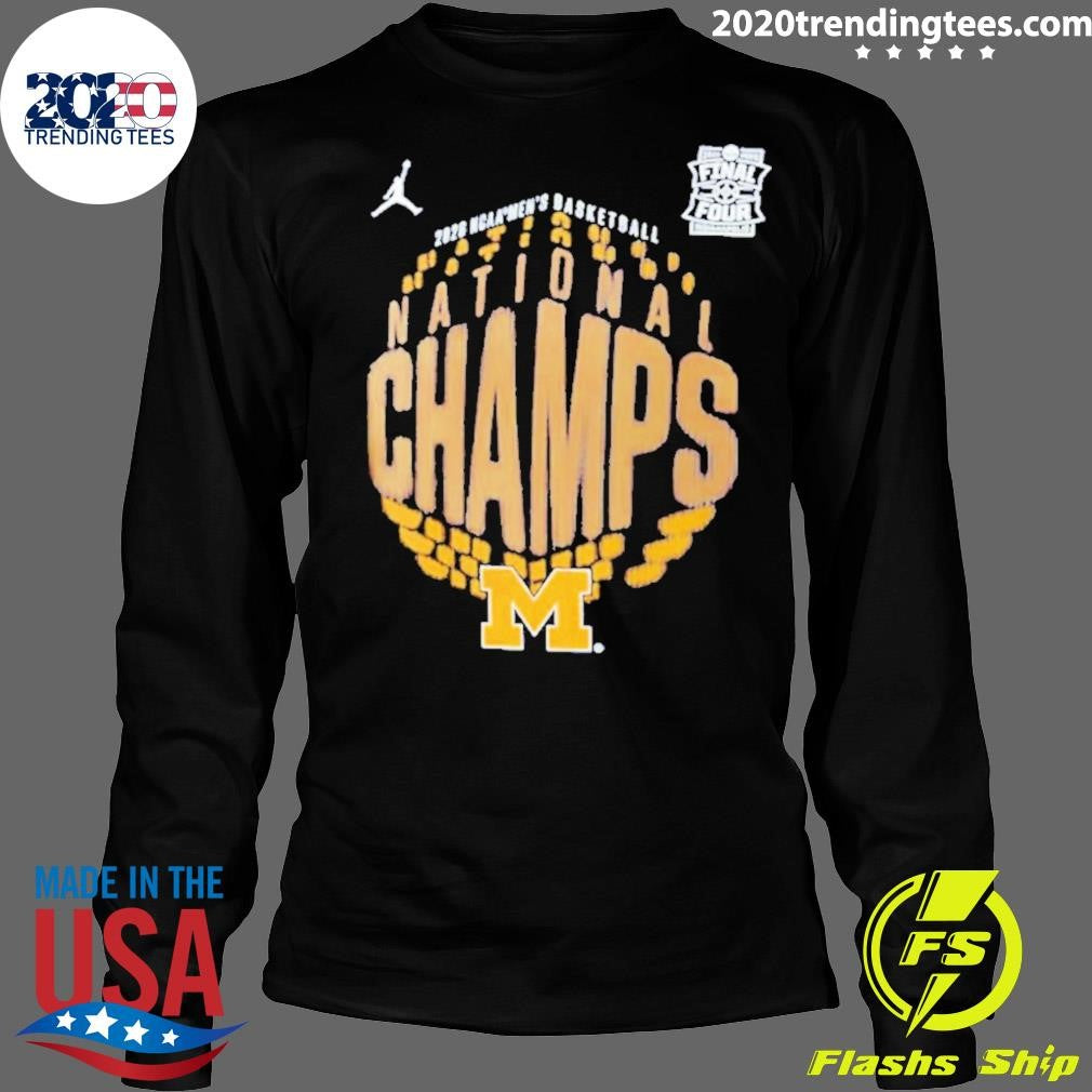 Wolverines 2026 Ncaa Men’s Basketball National Champions Locker Room Shirt