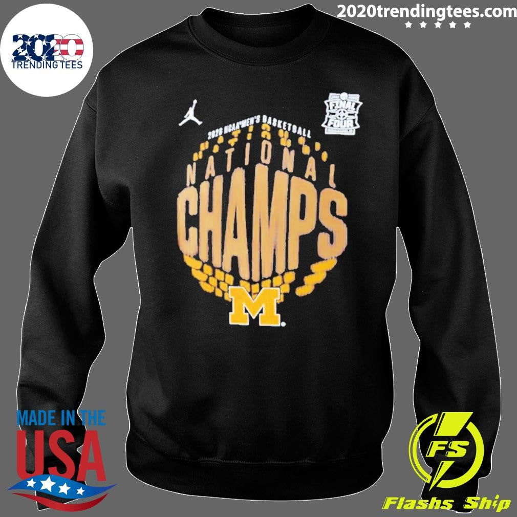 Wolverines 2026 Ncaa Men’s Basketball National Champions Locker Room Shirt