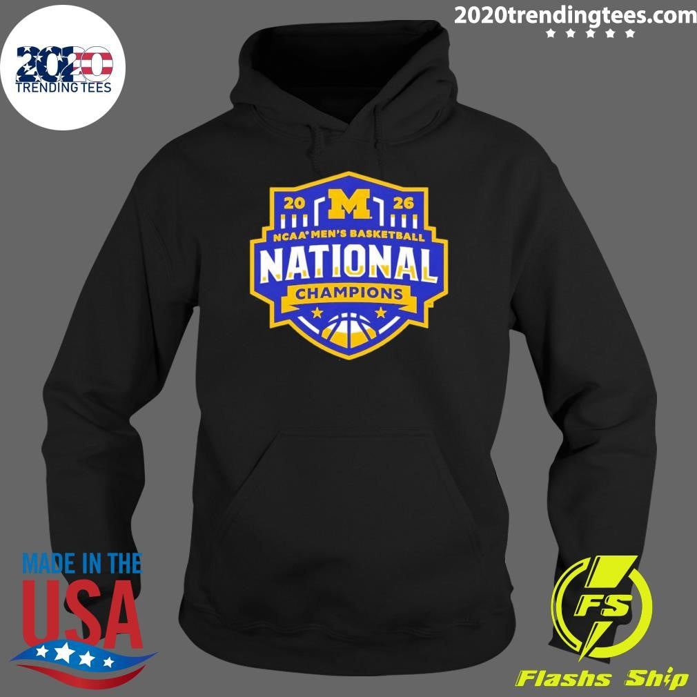 Wolverines Ncaa Men’s Basketball National Champions 2026 Go Blue Shirt