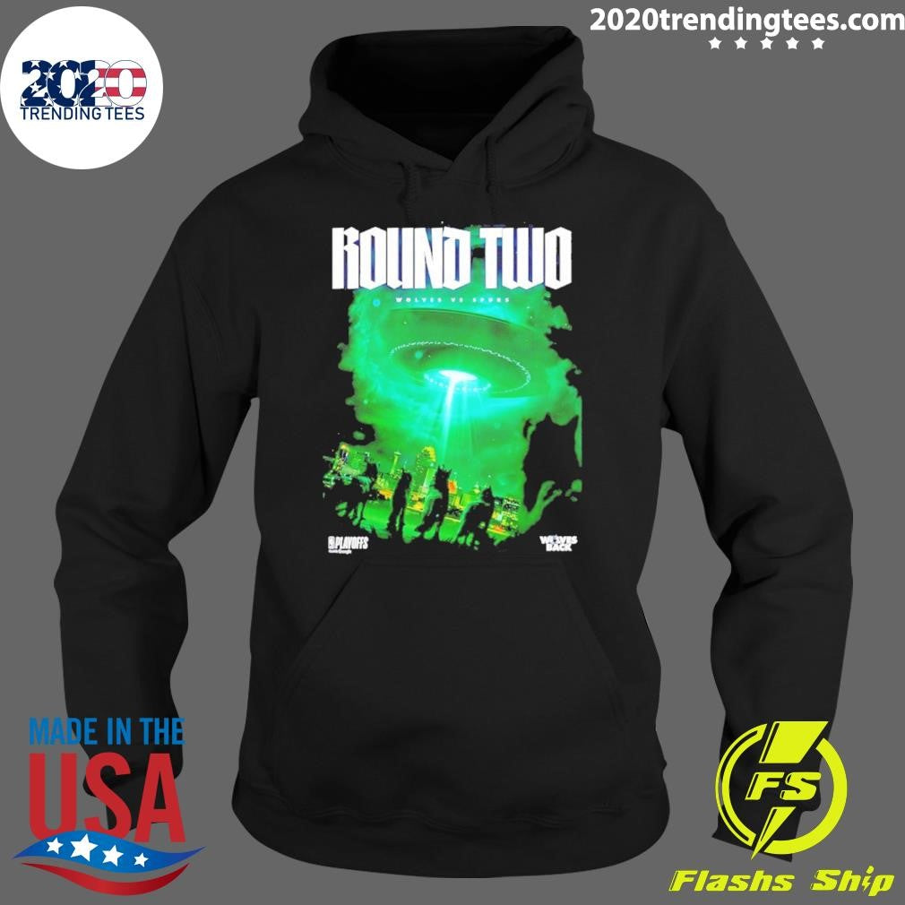 Wolves Vs Spurs Rolino Two 2026 Nba Playoffs Shirt