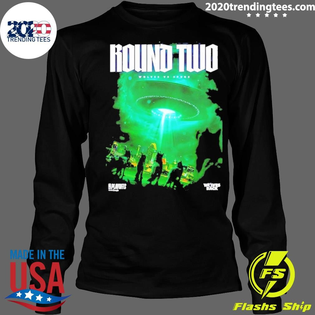 Wolves Vs Spurs Rolino Two 2026 Nba Playoffs Shirt