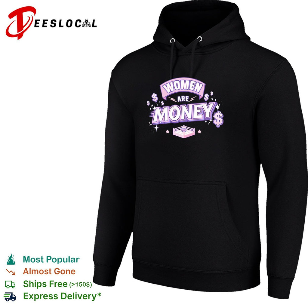 Women are money boxing ring cash shirt