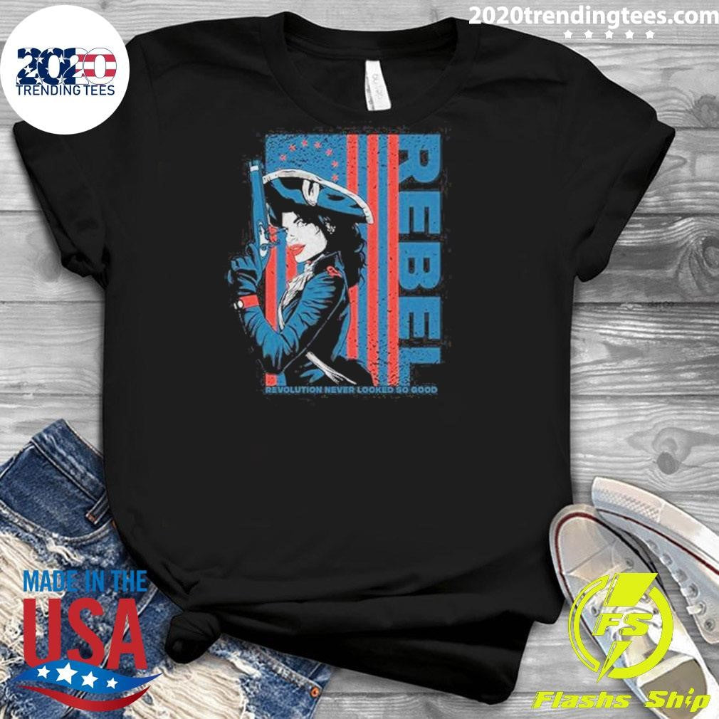 Women’s Rebel Revolution Never Looked So Good Slim Fit 2026 Shirt