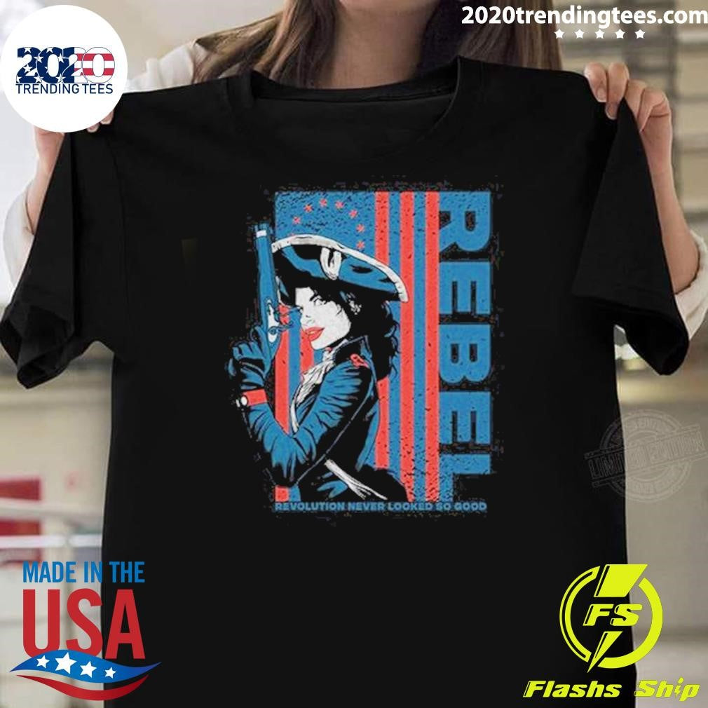 Women’s Rebel Revolution Never Looked So Good Slim Fit 2026 Shirt