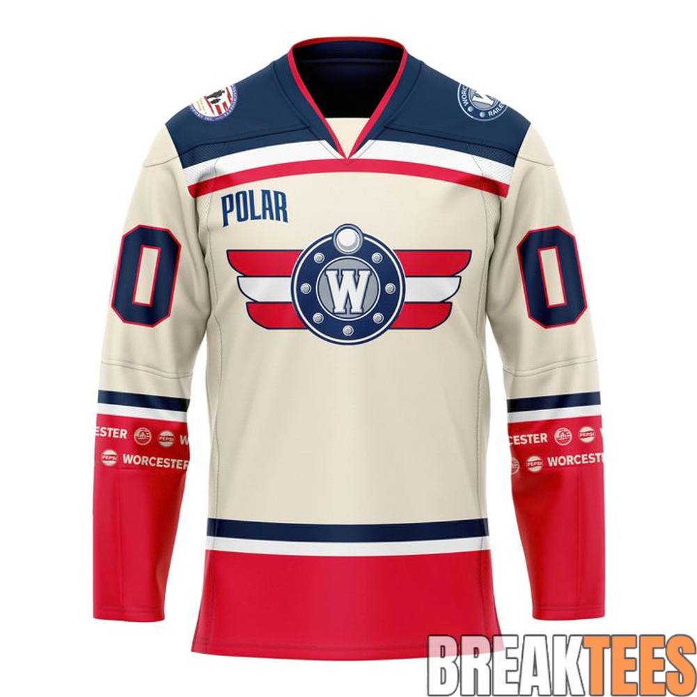 Worcester Railers 2026 Military Appreciation Night Hockey Jersey