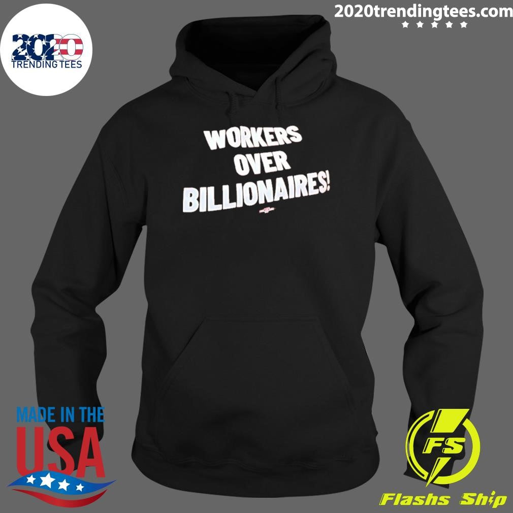Workers Over Billionaires May Day Shirt