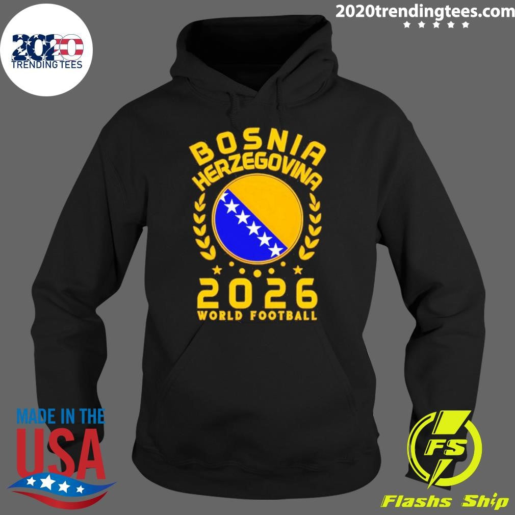 World Cup 2026 Bosnia And Herzegovina Football Fan Bosnia Supporter Shirt