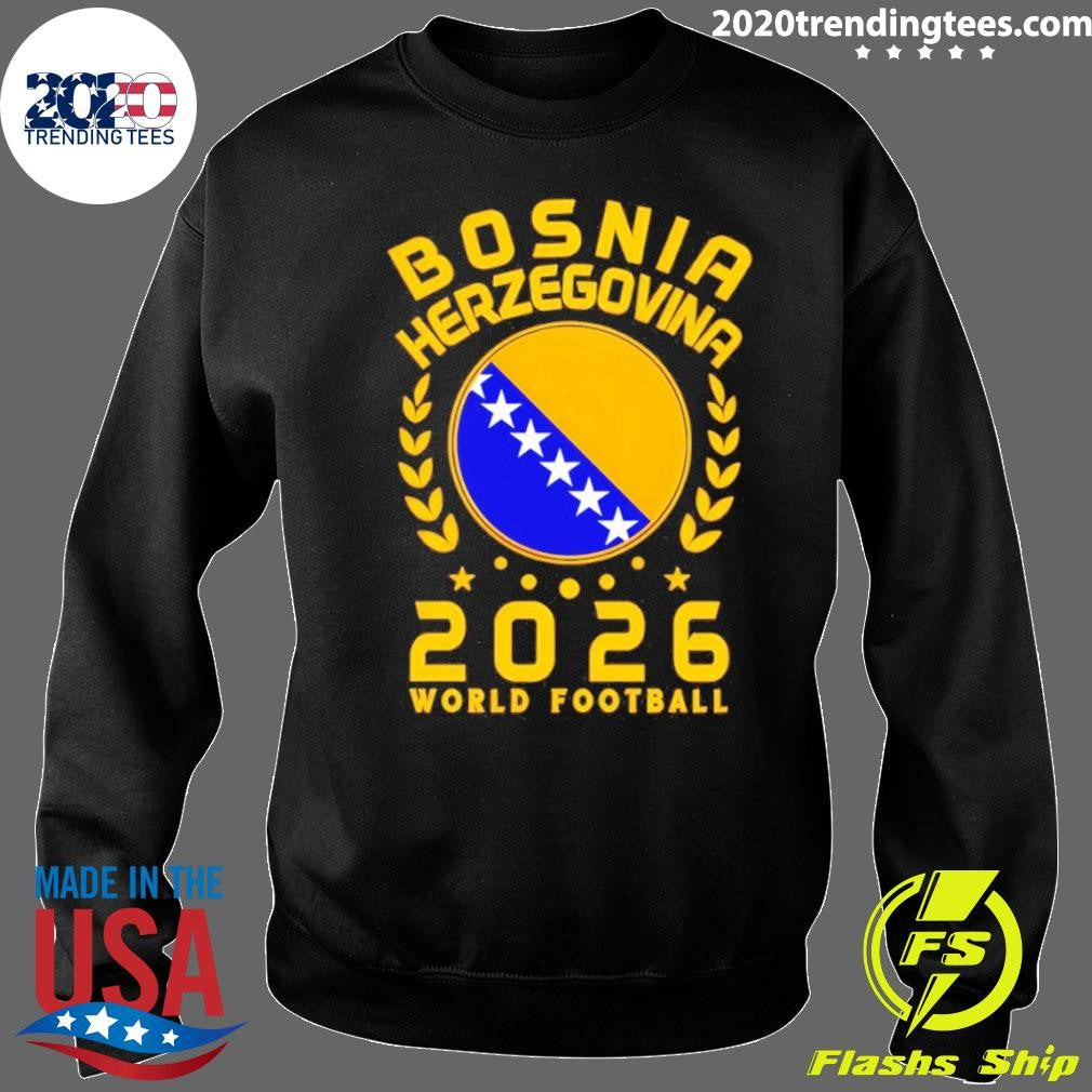 World Cup 2026 Bosnia And Herzegovina Football Fan Bosnia Supporter Shirt