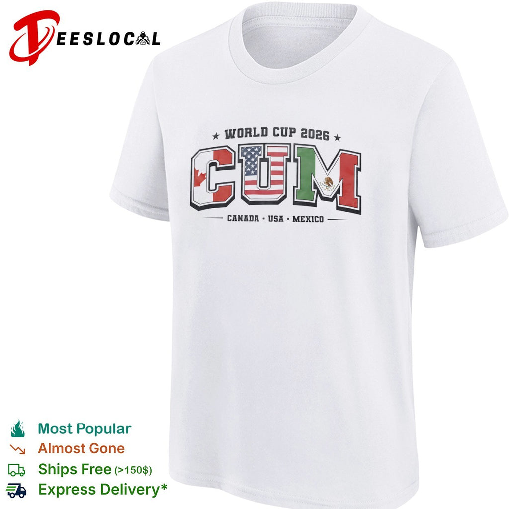 World Cup 2026 CUM Canada USA Mexico shirt