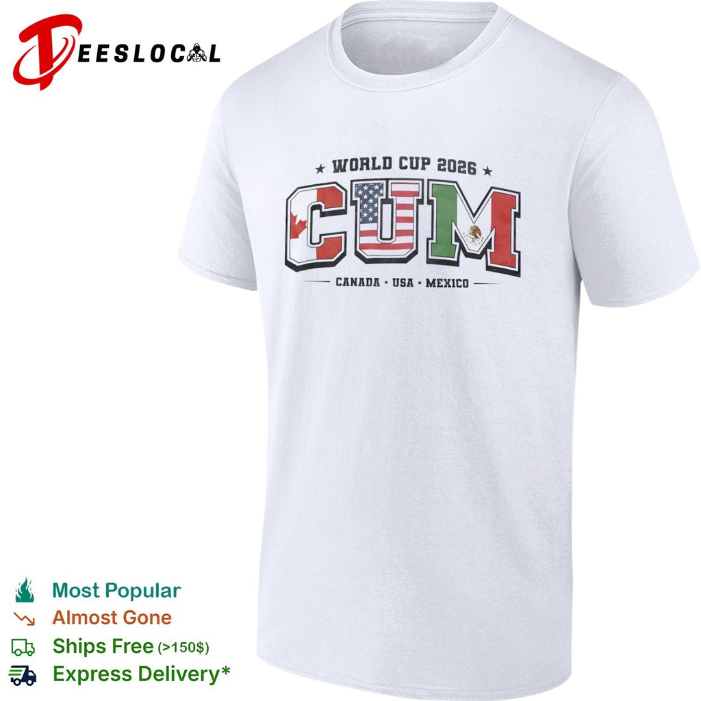 World Cup 2026 CUM Canada USA Mexico shirt