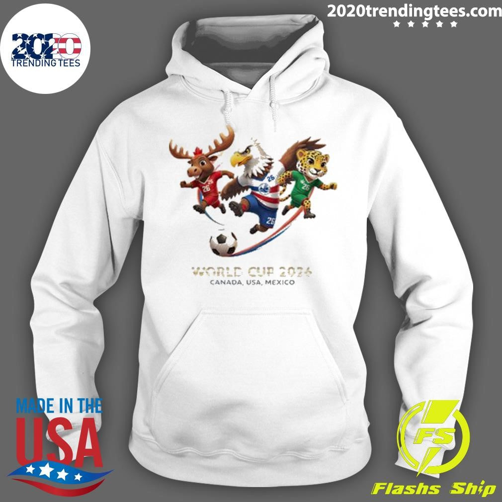 World Cup 2026 Canada USA Mexico Soccer Football Shirt