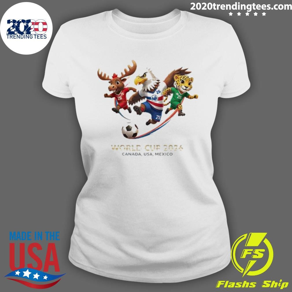 World Cup 2026 Canada USA Mexico Soccer Football Shirt