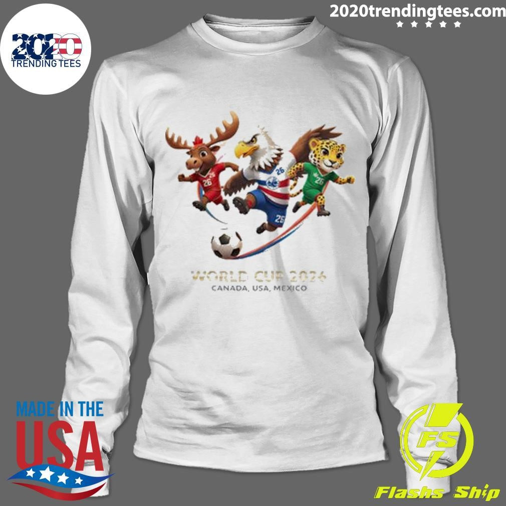 World Cup 2026 Canada USA Mexico Soccer Football Shirt