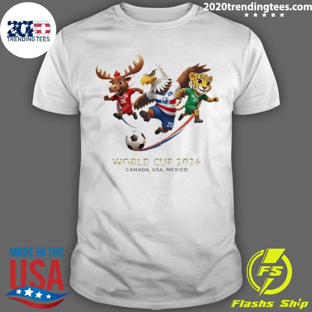 World Cup 2026 Canada USA Mexico Soccer Football Shirt