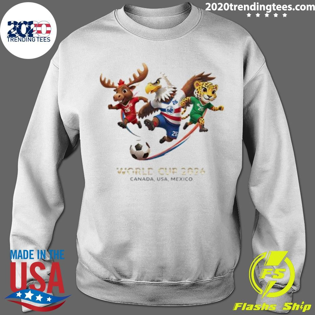 World Cup 2026 Canada USA Mexico Soccer Football Shirt