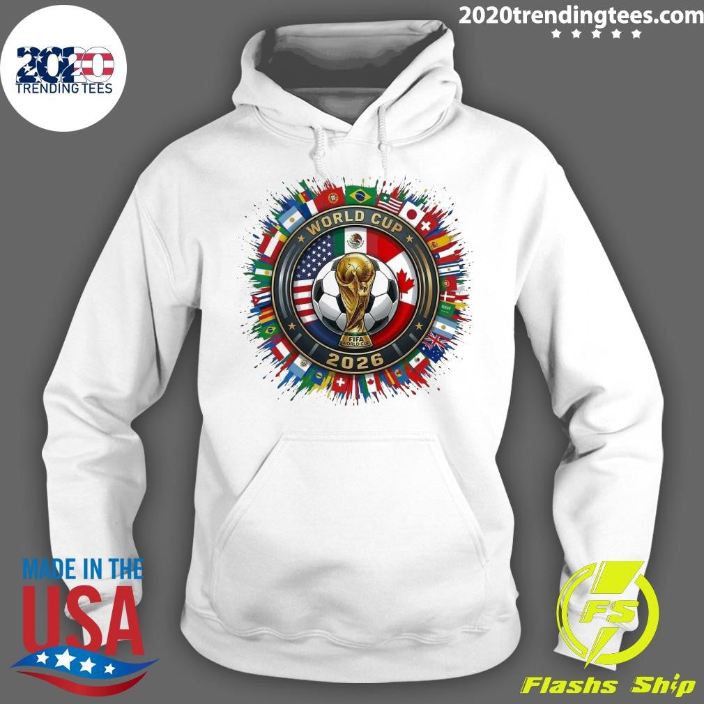 World Cup 2026 USA Soccer All country Flag Shirt