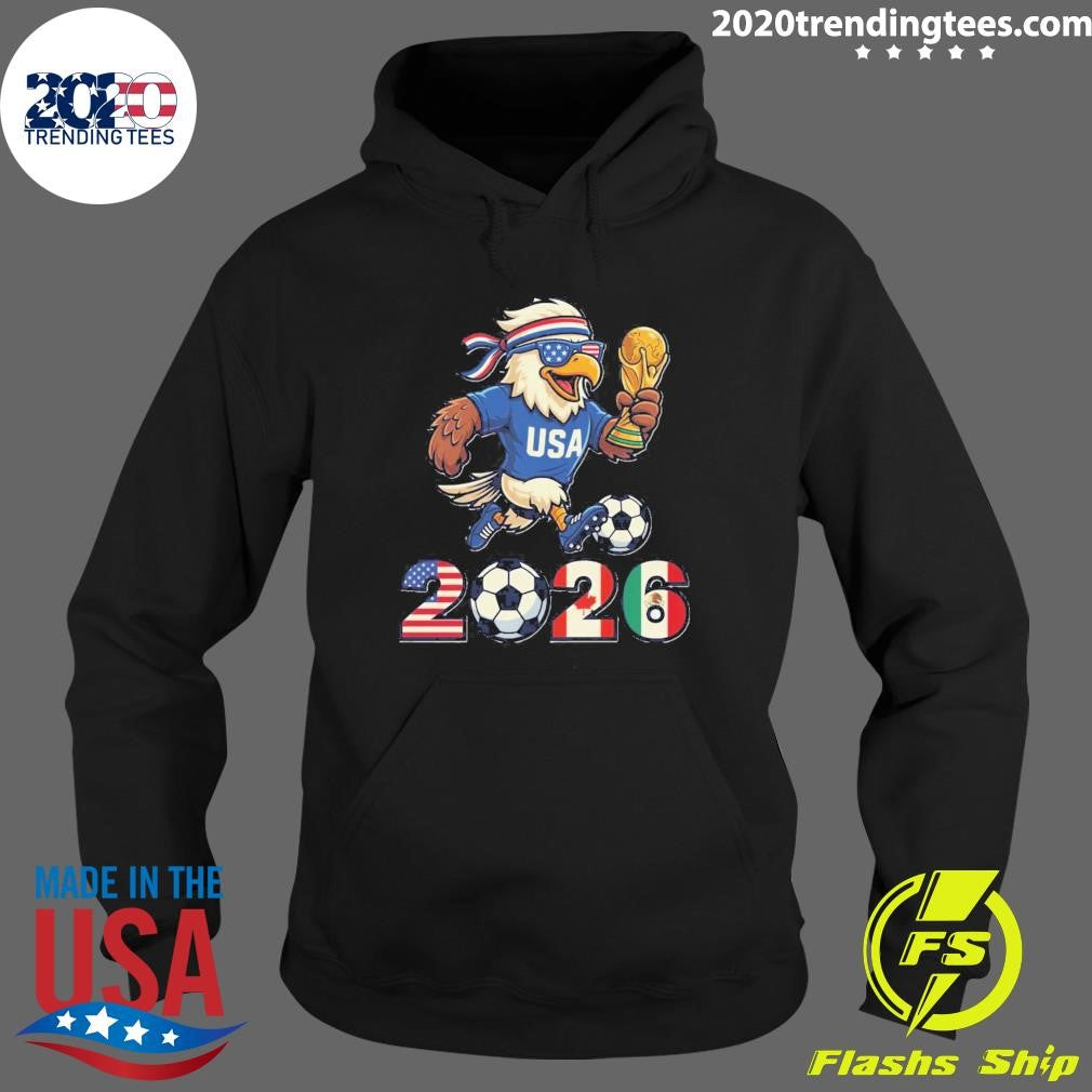 World Cup 2026 USA Soccer Eagle Tee FIFA Fan Gift Football Shirt