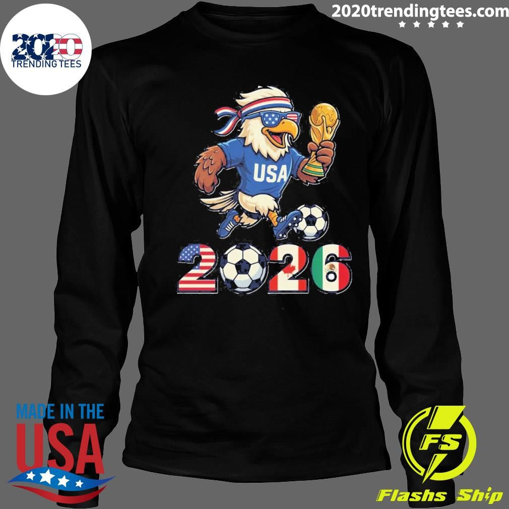 World Cup 2026 USA Soccer Eagle Tee FIFA Fan Gift Football Shirt