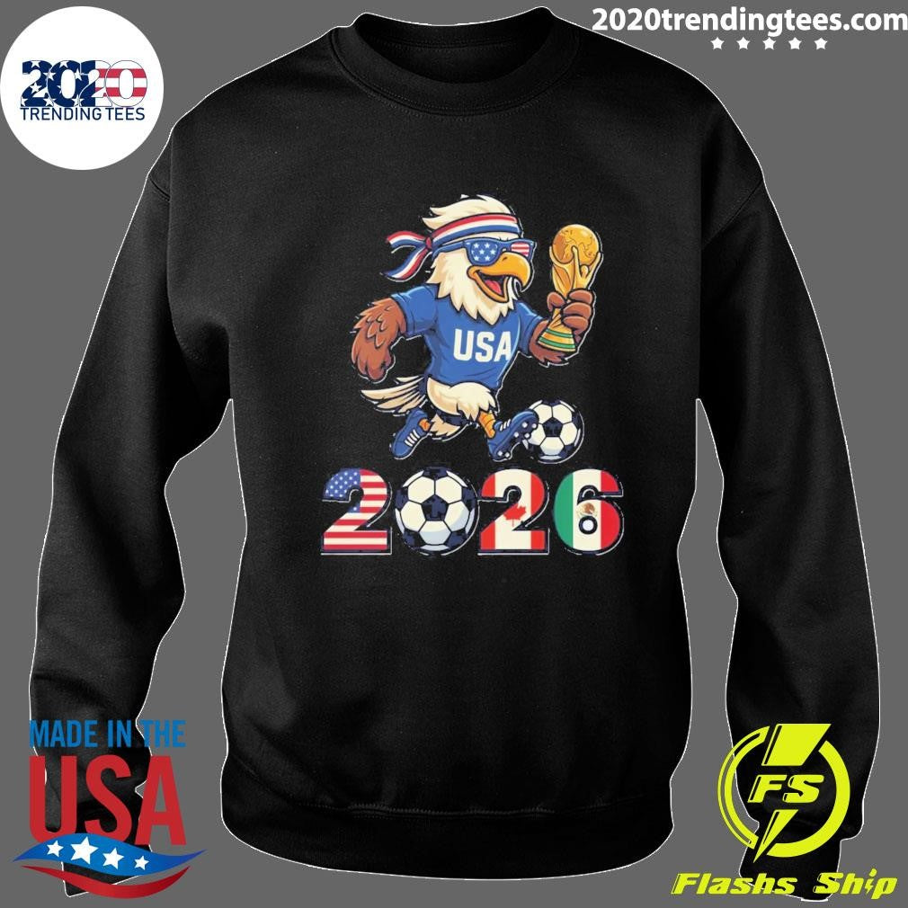 World Cup 2026 USA Soccer Eagle Tee FIFA Fan Gift Football Shirt