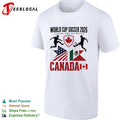 World Cup Soccer 2026 Canada USA and Mexico soccer players flags shirt