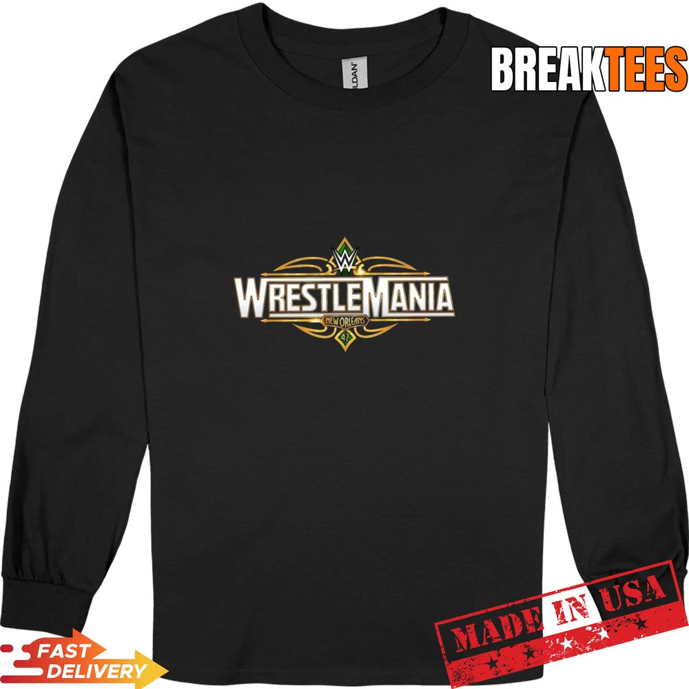 Wrestle Mania 42 New Orleans Logo Concept Shirt