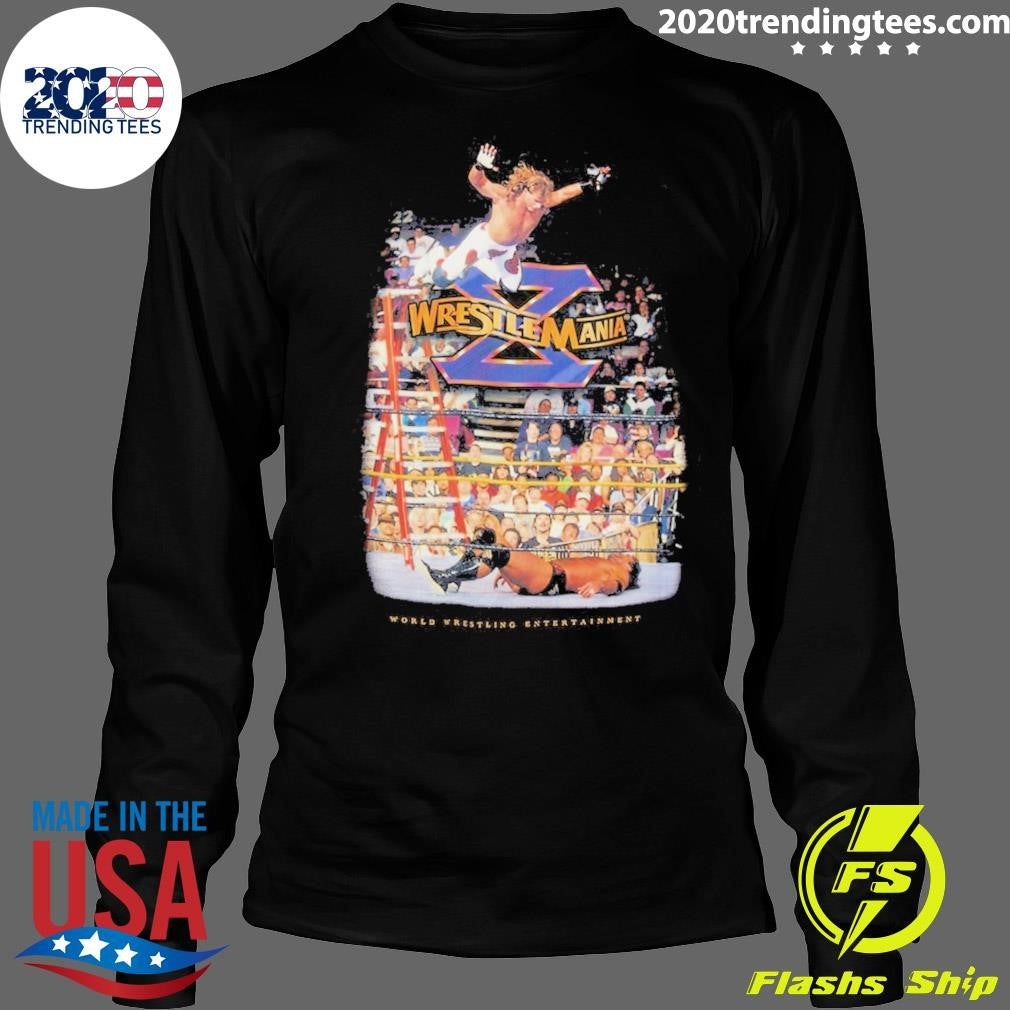 WrestleMania X Mitchell & Ness Legends Shirt