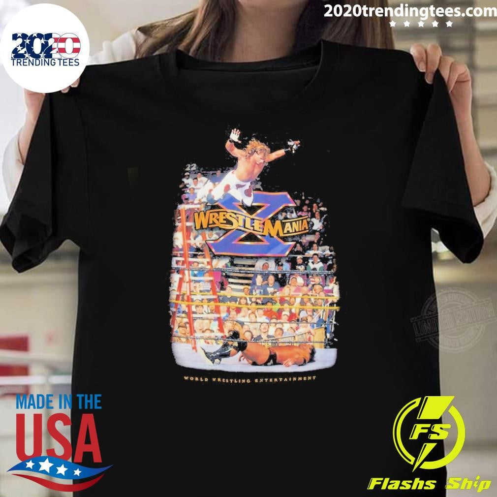 WrestleMania X Mitchell & Ness Legends Shirt